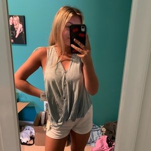 Light blue BLANK NYC tank